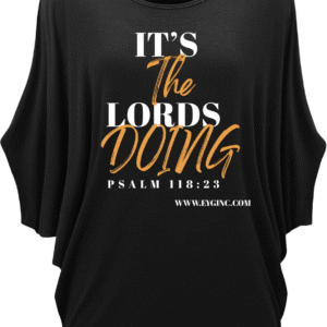 It's The Lord's Doing Draped Tee